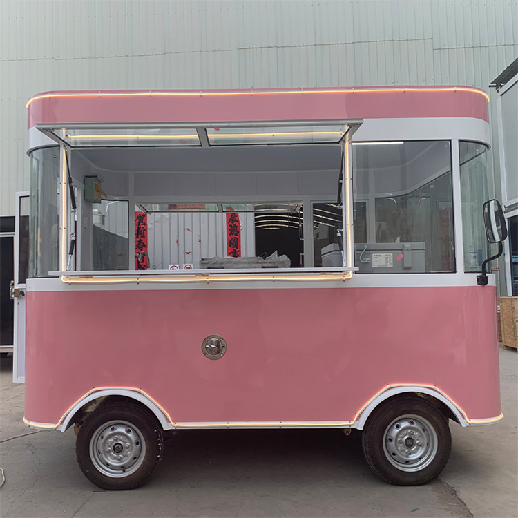 electric regular food truckelectric drivable food truck with powerful