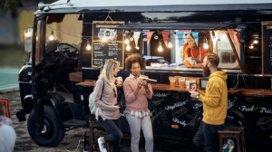food truck with full kitchen