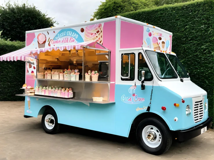 Ice Cream Catering Truck UDINDUSTRY