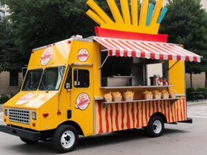 French Fries Food Truck
